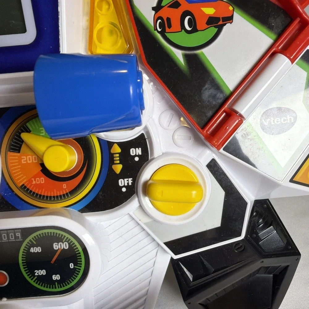 100% Working VTech 3-in-1 Race and Learn Educational Racing Game Toy Car Jet
